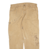 DICKIES Mens Jeans Beige Regular Straight W38 L30