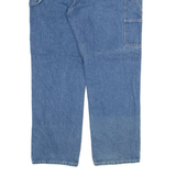 DICKIES Mens Jeans Blue Regular Straight W40 L32