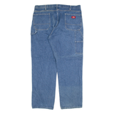 DICKIES Mens Jeans Blue Regular Straight W40 L32