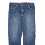 DICKIES Mens Jeans Blue Regular Straight W36 L31