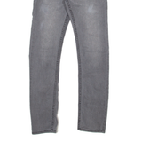 LEVI'S Womens Jeans Grey Regular Skinny W27 L27