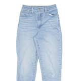 LEVI'S Womens Jeans Blue Regular Mom W26 L27