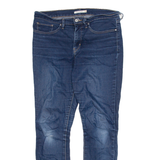 LEVI'S Womens Jeans Blue Regular Straight W30 L26
