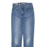 LEVI'S Womens Jeans Blue Regular Straight W28 L30