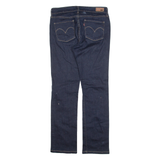 LEVI'S Womens Jeans Blue Regular Straight W28 L28