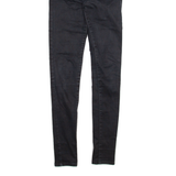 LEVI'S Womens Jeans Black Regular Straight W25 L30