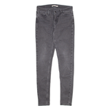 LEVI'S Womens Jeans Grey Regular Straight W29 L30