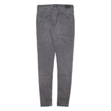 LEVI'S Womens Jeans Grey Regular Straight W29 L30