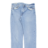 LEVI'S 502 Jeans Womens Blue Regular Tapered Stone Wash W32 L34