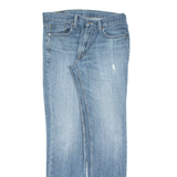 LEVI'S 511 Jeans Mens Blue Slim Straight Stone Wash W33 L34