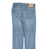 LEVI'S 511 Jeans Mens Blue Slim Straight Stone Wash W33 L34