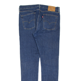 LEVI'S 510 BIG E Jeans Mens Blue Slim Skinny Stone Wash W34 L34