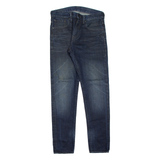 LEVI'S 520 Jeans Mens Blue Regular Tapered Charcoal Wash W28 L32