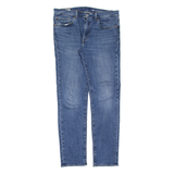 LEVI'S 511 BIG E Jeans Mens Blue Slim Straight Stone Wash W34 L34