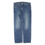 LEVI'S 505 Jeans Mens Blue Regular Straight Stone Wash W36 L32