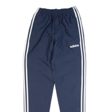 ADIDAS Mesh Lined Womens Track Pants Blue Tapered XS W22 L31