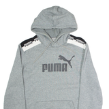 PUMA Mens Grey Hoodie S