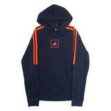 ADIDAS Mens Blue Hoodie S
