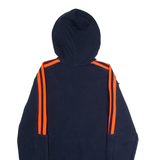 ADIDAS Mens Blue Hoodie S