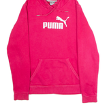PUMA Womens Pink Hoodie UK 12