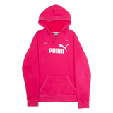 PUMA Womens Pink Hoodie UK 12