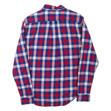 LEVI'S Slim Fit Mens Shirt Blue Check Long Sleeve S