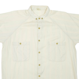 GIOCO Mens Plain Shirt Beige M