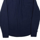 LYLE & SCOTT Mens Plain Shirt Blue Long Sleeve S
