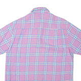 BODEN Mens Shirt Pink Check M