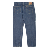 LEVI'S 514 Jeans Mens Blue Slim Straight W38 L32