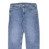 LEVI'S 505 Jeans Mens Blue Regular Straight Stone Wash W36 L30