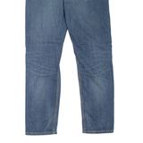 LEVI'S 502 Jeans Mens Blue Regular Tapered Stone Wash W34 L32