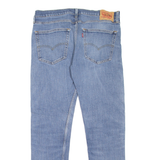 LEVI'S 502 Jeans Mens Blue Regular Tapered Stone Wash W35 L30