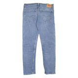 LEVI'S 502 Jeans Mens Blue Regular Tapered Stone Wash W35 L30
