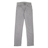 LEVI'S 511 Jeans Mens Grey Slim Straight W29 L32