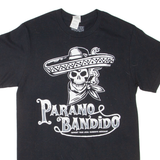 BAXTER SERIGRAPHIE Mens T-Shirt Black S