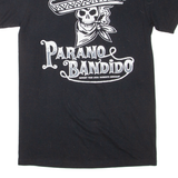 BAXTER SERIGRAPHIE Mens T-Shirt Black S