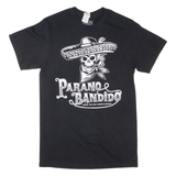 BAXTER SERIGRAPHIE Mens T-Shirt Black S