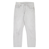 LEVI'S 501 BIG E Jeans Womens Grey Regular Straight W28 L28