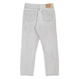 LEVI'S 501 BIG E Jeans Womens Grey Regular Straight W28 L28