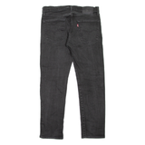 LEVI'S 502 Jeans BIG E Mens Black Regular Tapered W32 L27