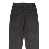 DICKIES Chino Style Flex Workwear Mens Trousers Black Regular Straight W30 L31