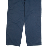 DICKIES Chino Style Workwear Mens Trousers Blue Classic Straight W40 L30