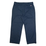 DICKIES Chino Style Workwear Mens Trousers Blue Classic Straight W40 L30