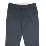 DICKIES 874 Workwear Mens Trousers Blue Classic Straight W38 L27
