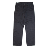 DICKIES Workwear Mens Trousers Blue Regular Straight W36 L32
