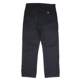 DICKIES Workwear Mens Trousers Blue Regular Straight W36 L32