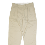DICKIES Chino Style Workwear Mens Trousers Beige Classic Tapered W36 L34