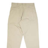 DICKIES Chino Style Workwear Mens Trousers Beige Classic Tapered W36 L34