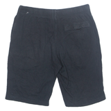 NIKE Mens Sports Shorts Black Relaxed S W27